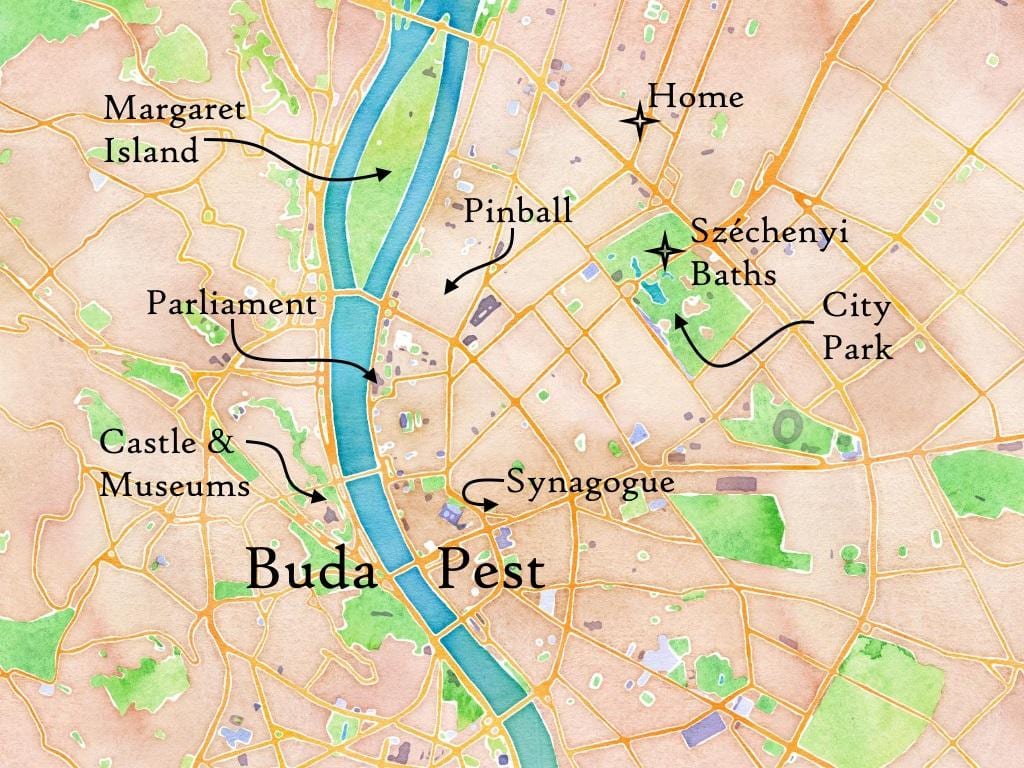 buda alebo škodcu mapu