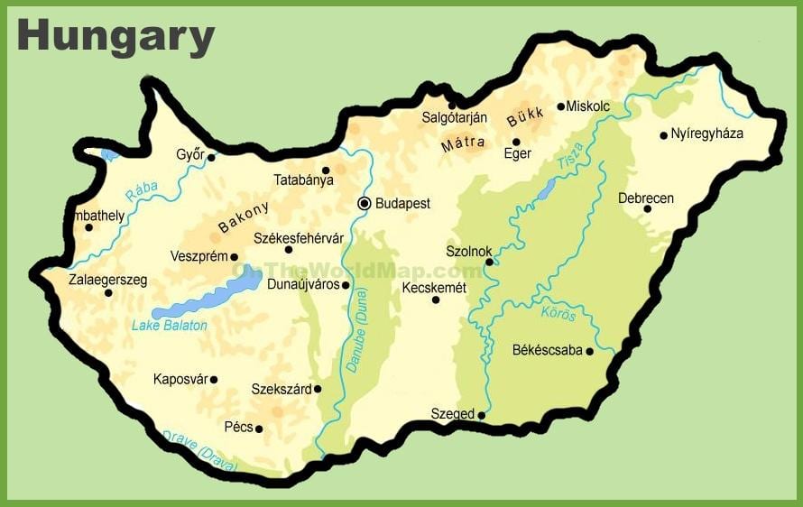budapesta mapu