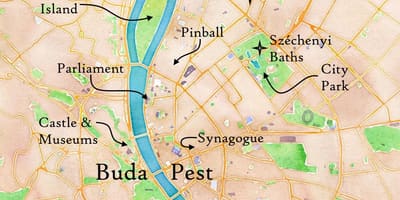 Buda alebo škodcu mapu