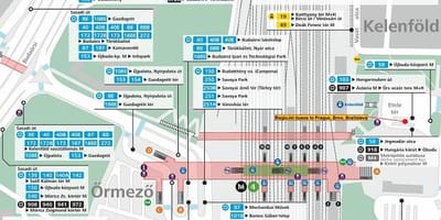 Mapu budapešti kelenfoe stanice