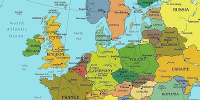 Mapu budapešti v európe