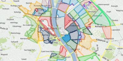 Parkovanie zóny budapešti mapu