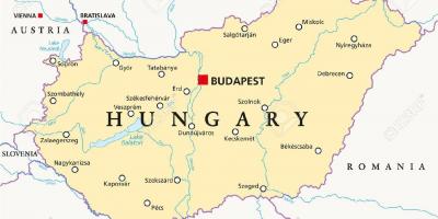 Budapešť poloha na mape sveta