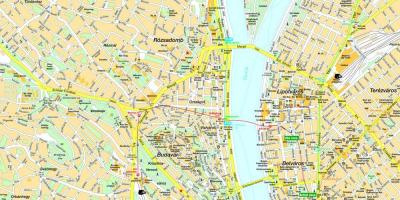 Mapu budapešti a okolí