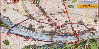 Veľké autobusové zájazdy budapešti mapu